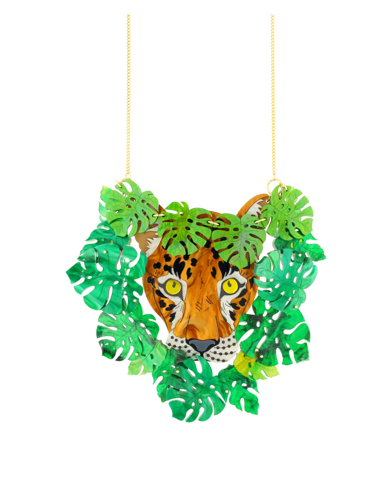 Wild Hidden Hunter Statement Necklace – La Vidriola