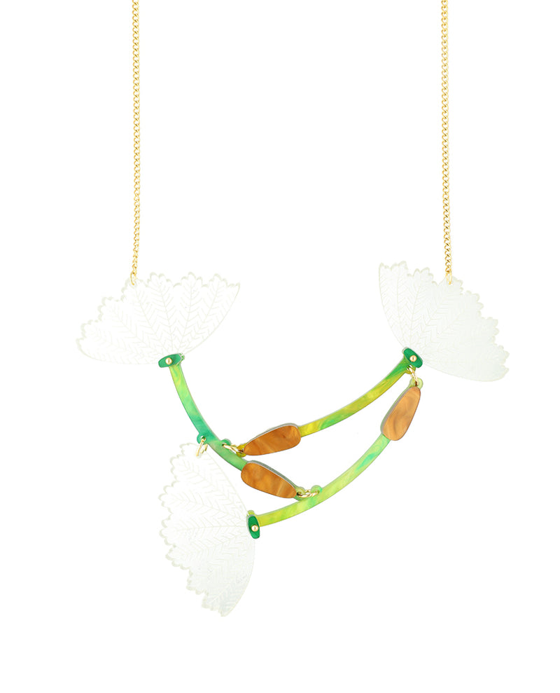 Wish on the Dandelion Seeds Necklace