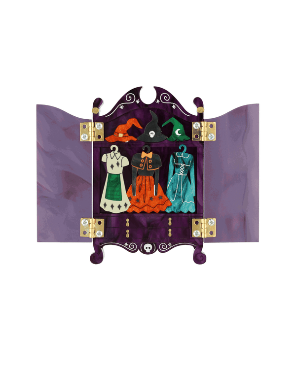 Witch’s Wardrobe Interactive Brooch