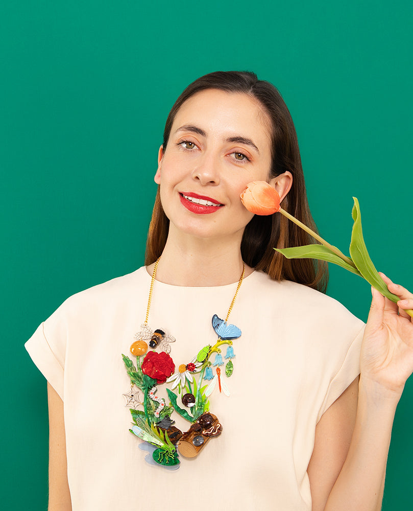 Wonders of the Insects Statement Necklace