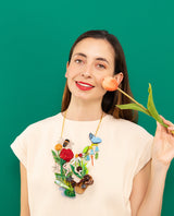 Wonders of the Insects Statement Necklace