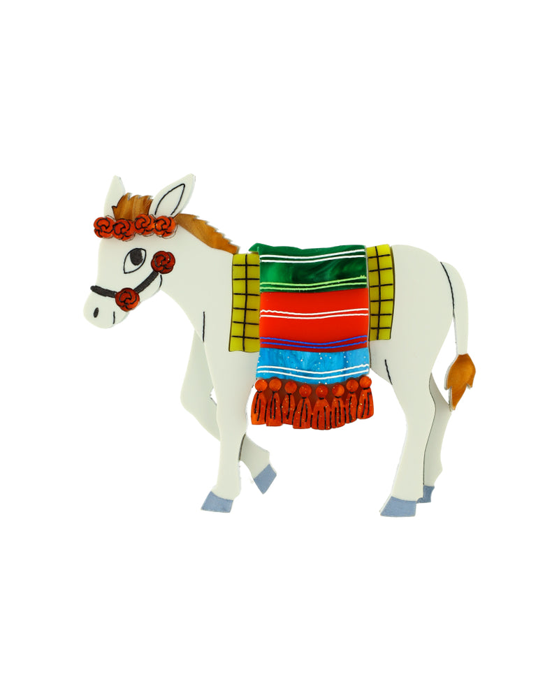 Pequeño Burrito Brooch