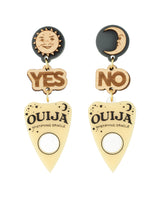 Yes? No? Ouija Earrings