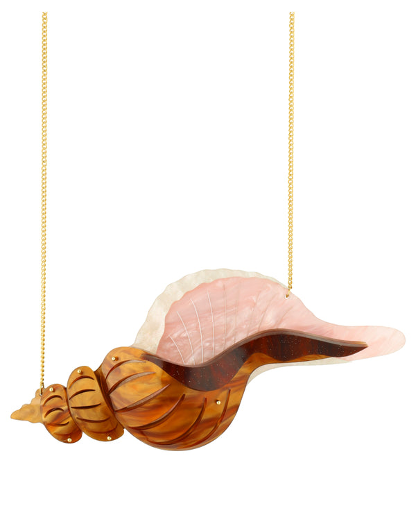 You can Hear the Sea in Here Necklace
