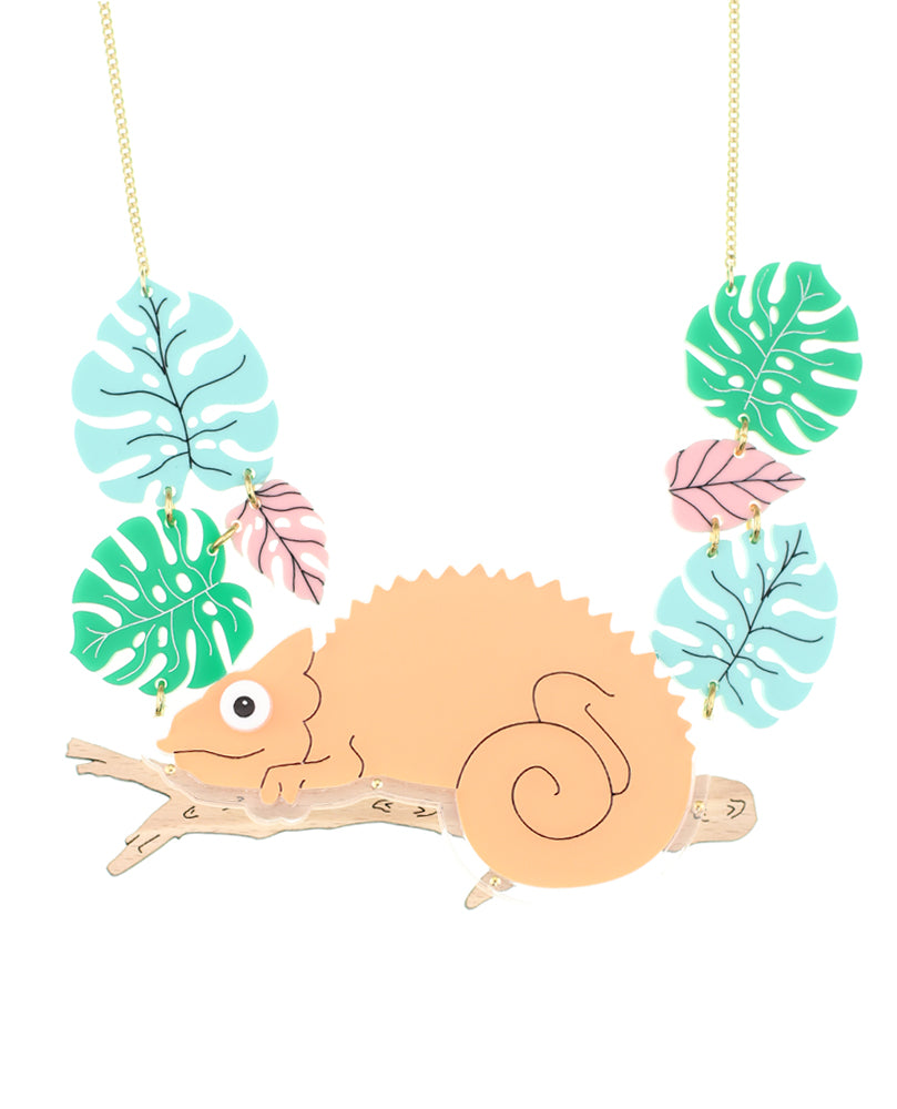 Happy Chameleon Necklace Interactive