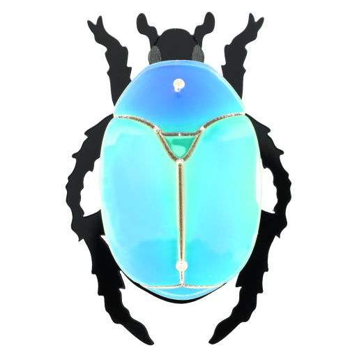 Beetle Jewel Brooch