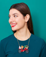 A Jolly Bike Ride Necklace