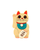 A Lucky Cat Brooch