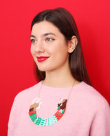 A Very Very Very Long Dog Christmas Sweater Necklace