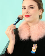 A-quick-touch-up-brooch-la-vidriola-plastic-jewellery-The-Roaring-20s-product