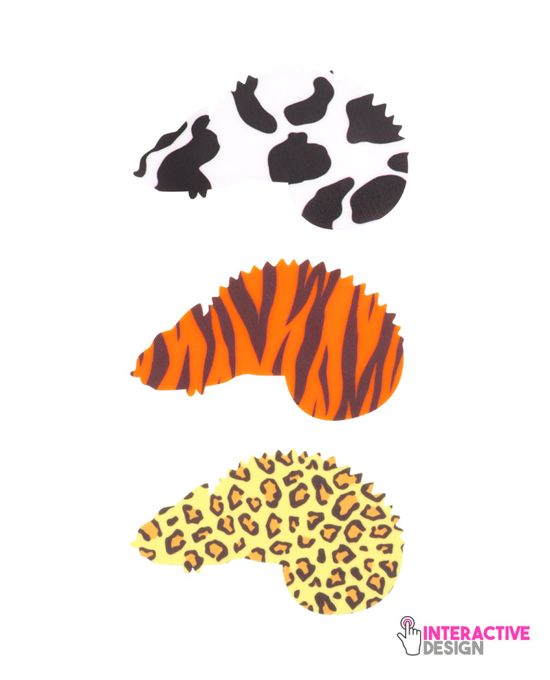 Animal-tastic inserts for chameleon NECKLACE