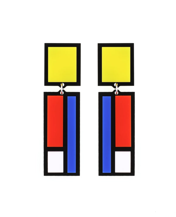 Art-gallery-colour-block-earrings-Masterpiece-collection-la-vidriola-detail