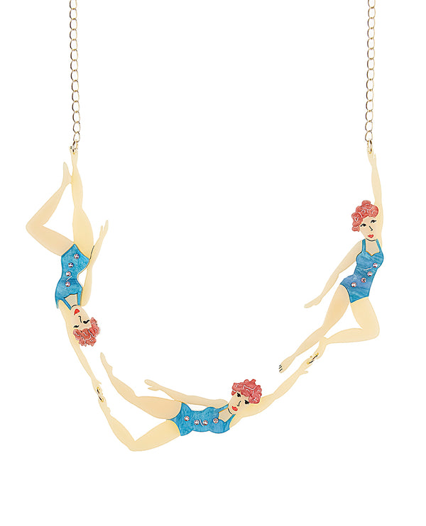 Artistic swimmers necklace