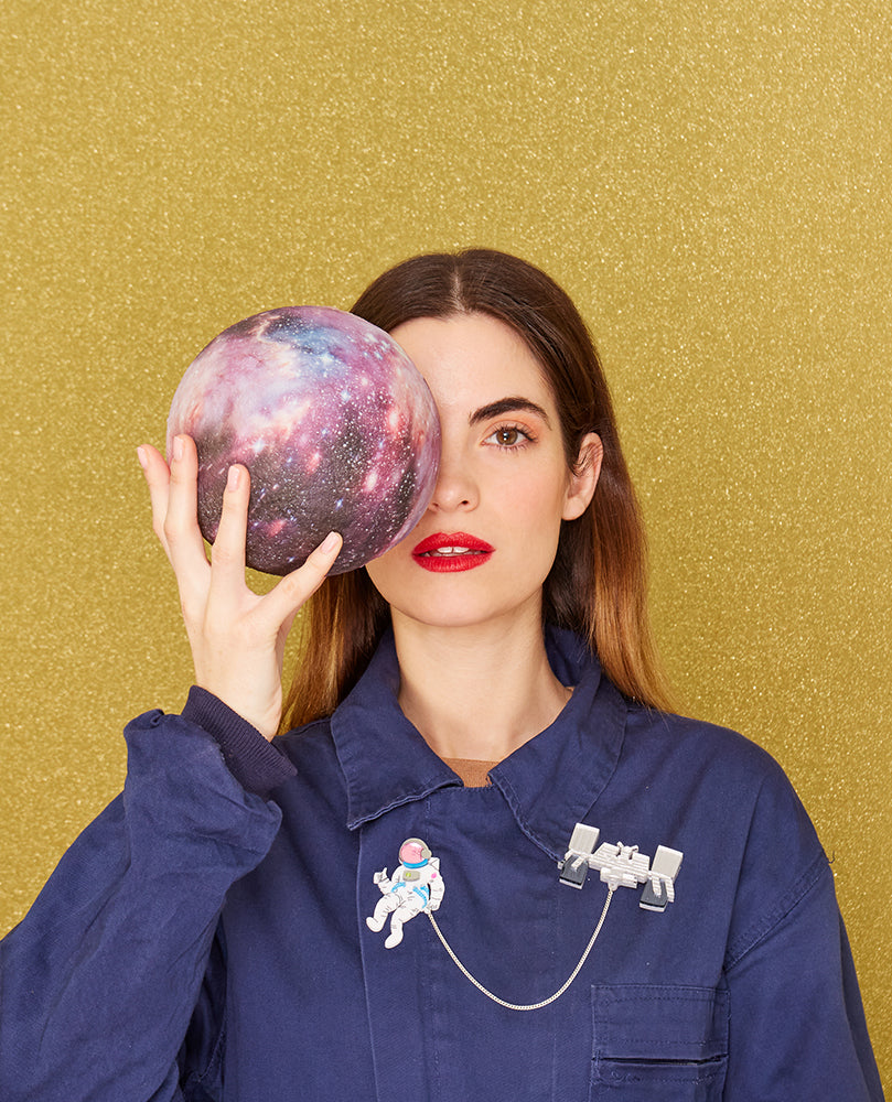 Astronaut Spacewalk Mission Brooch Set