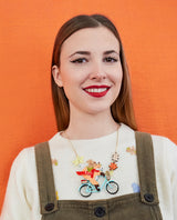 Autumn Bike Ride Necklace