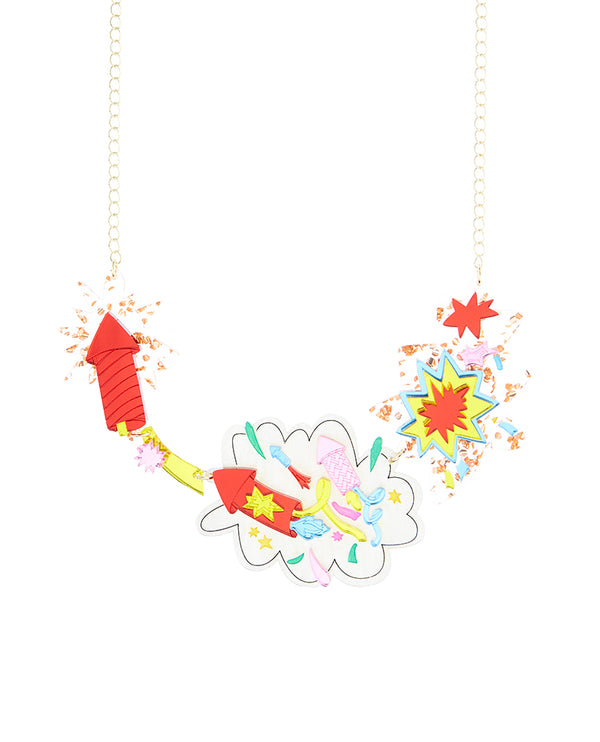 BANG! A Firework Show! necklace