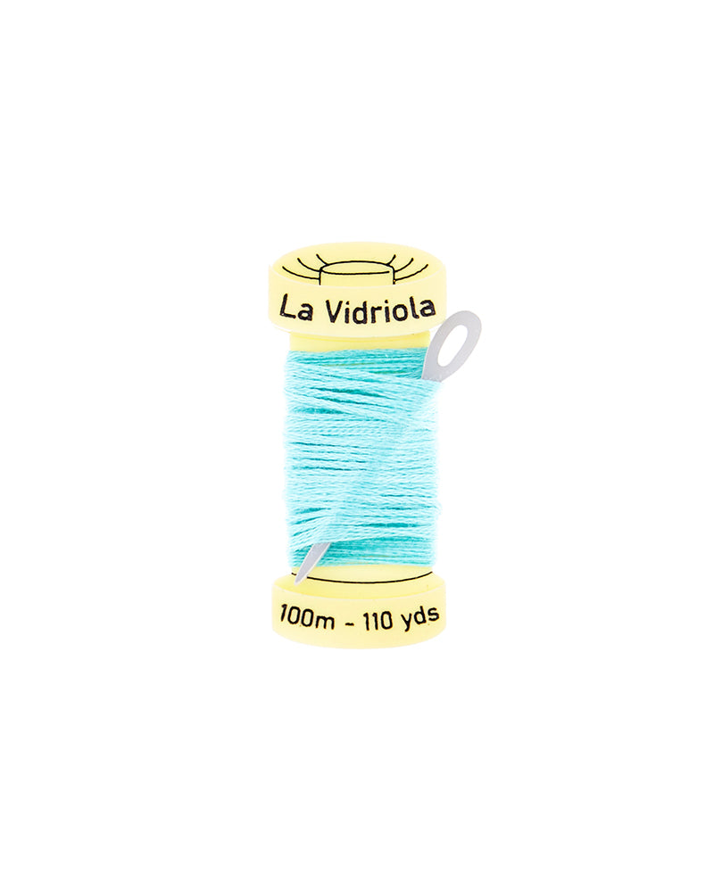 Baby Blue Colour Sewing Thread Brooch – La Vidriola