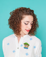 Beautiful Bonsai Tree Brooch
