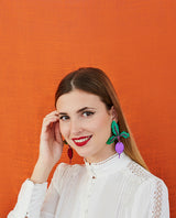 Beetroot Harvest Earrings