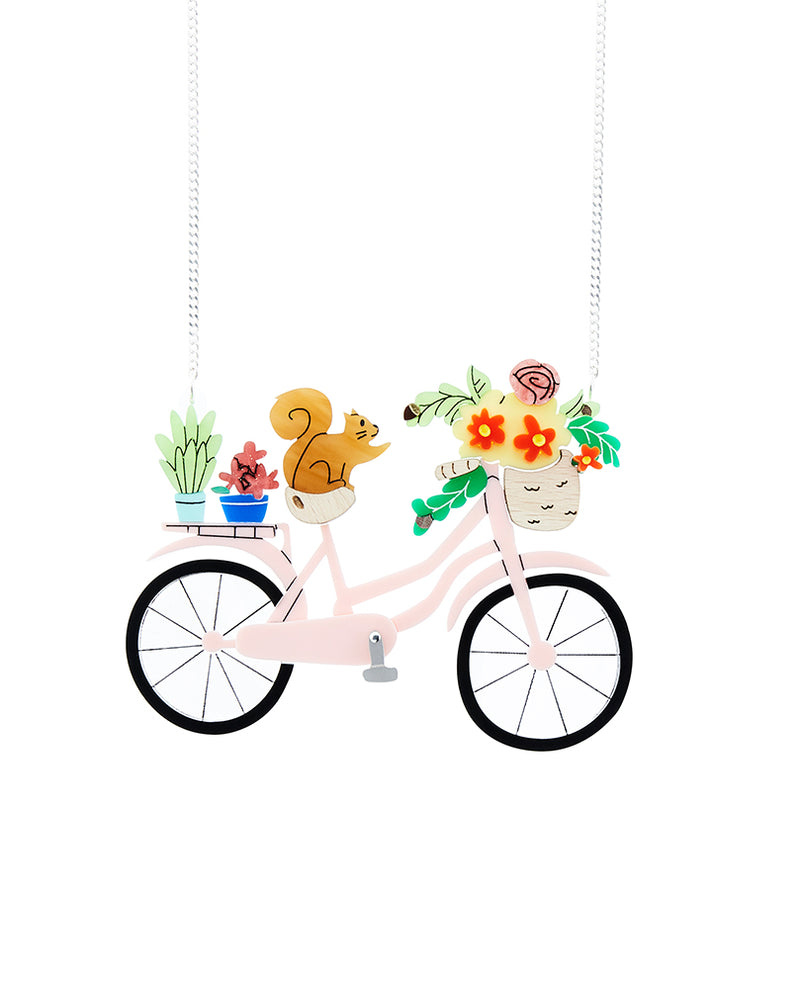 Bike Ride in the Spring Necklace