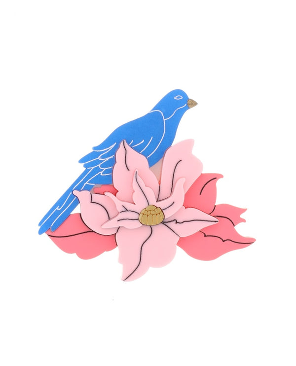 Bird-and-lotus-flower-brooch-Nǐ-hǎo-collection-la-vidriola-detail