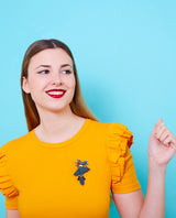 Bird of Paradise Dance Brooch