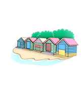 Brighton-bathing-boxes-brooch-la-vidriola-plastic-jewellery-take-away-detail