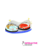 Bumper-cars-brooch-interactive-ticket-to-playland-la-vidriola-detail1