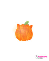 Cat-O-Lantern Brooch -interactive-