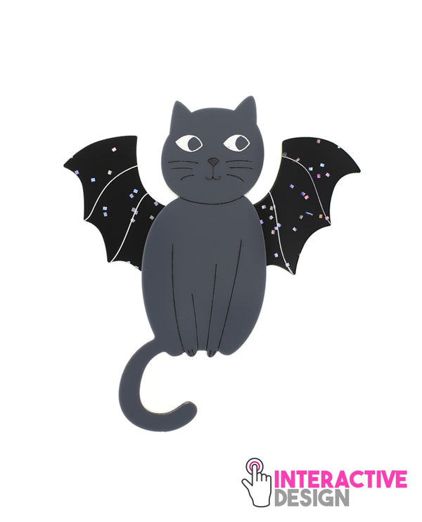 Cat-costume-brooch-interactive-halloween-2020-la-vidriola-detail