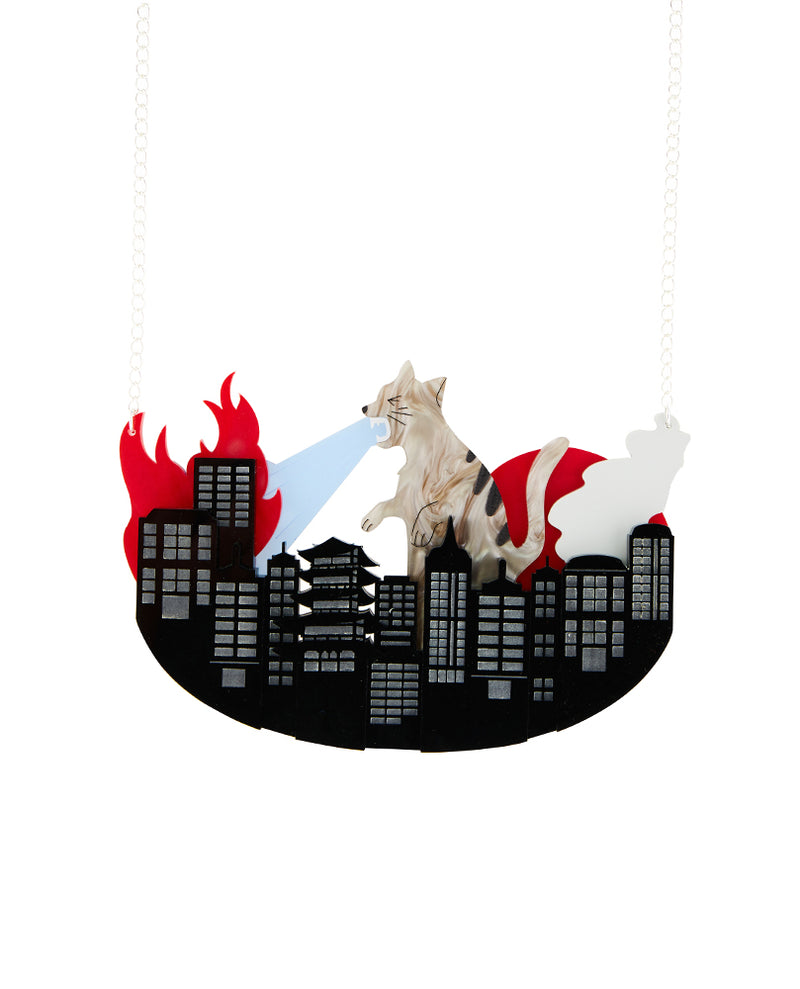 Catzilla Cat Attack! Necklace