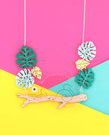 Chameleon necklace -interactive design-