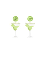 Cheers, A Cocktail, Bartender! Earrings