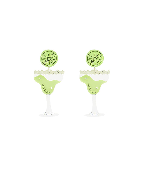 Cheers, A Cocktail, Bartender! Earrings