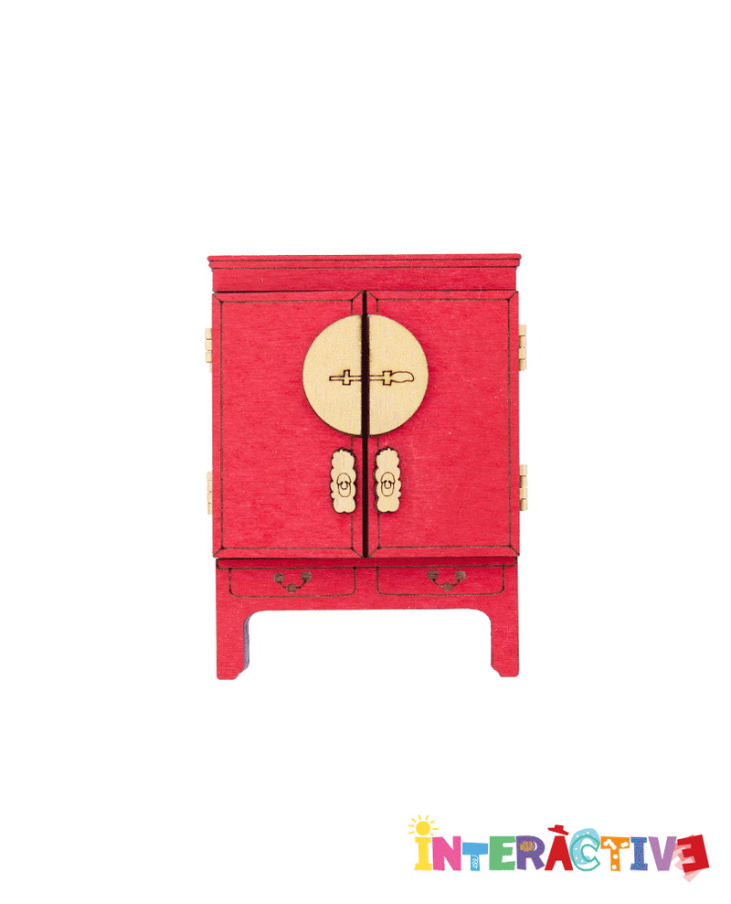 Chinese Traditional Cabinet Brooch -interactive-