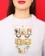 Christmas Party All Around! Statement Necklace -interactive-