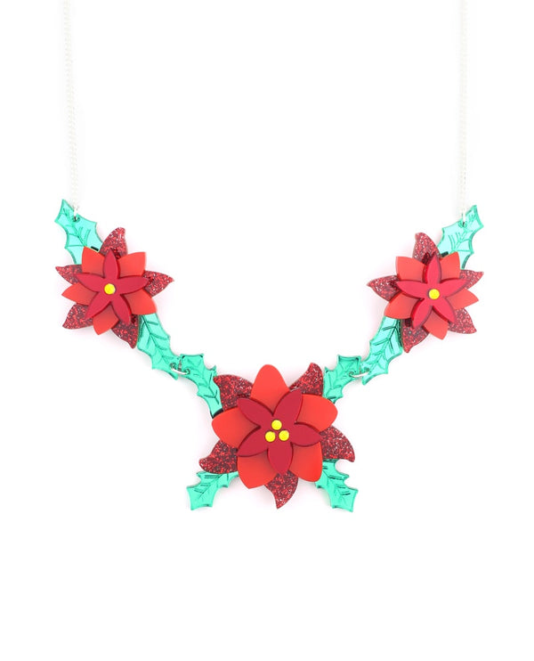 Christmas-flower-necklace-la-vidriola-christmas-detail