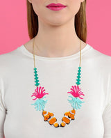 Clown-fish-in-the-sea-anemone-necklace-la-vidriola-plastic-jewellery-wild-under-the-sea-product