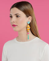 Clown-fish-statement-earrings-la-vidriola-plastic-jewellery-wild-under-the-sea-product