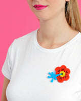 Clown-water-squirt-flower-brooch-la-vidriola-plastic-jewellery-circus-where-the-magic-happens-product