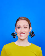 Colourful Firework earrings