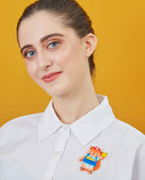 Come get your snacks! Brooch
