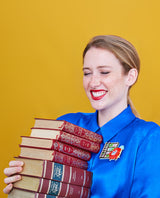 Cosy Reading Corner Brooch -Interactive-