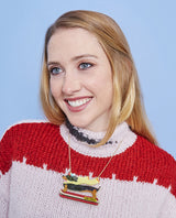 Dachshund through the snow! Necklace