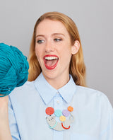 Darn Adorable Yarn Cat Necklace