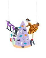 Decorating the Hallow’s Eve Tree Upside Down Edition Necklace