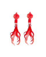 Deep Sea Squid Earrings