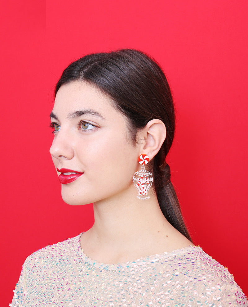 Do You Want A Candy Cane? Earrings