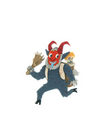 Don’t Be Naughty, The Krampus Will Get You Brooch