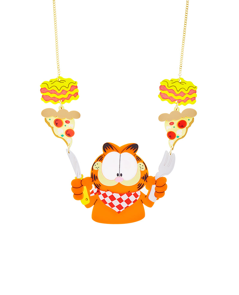 Eat Your Heart Out Garfield Necklace